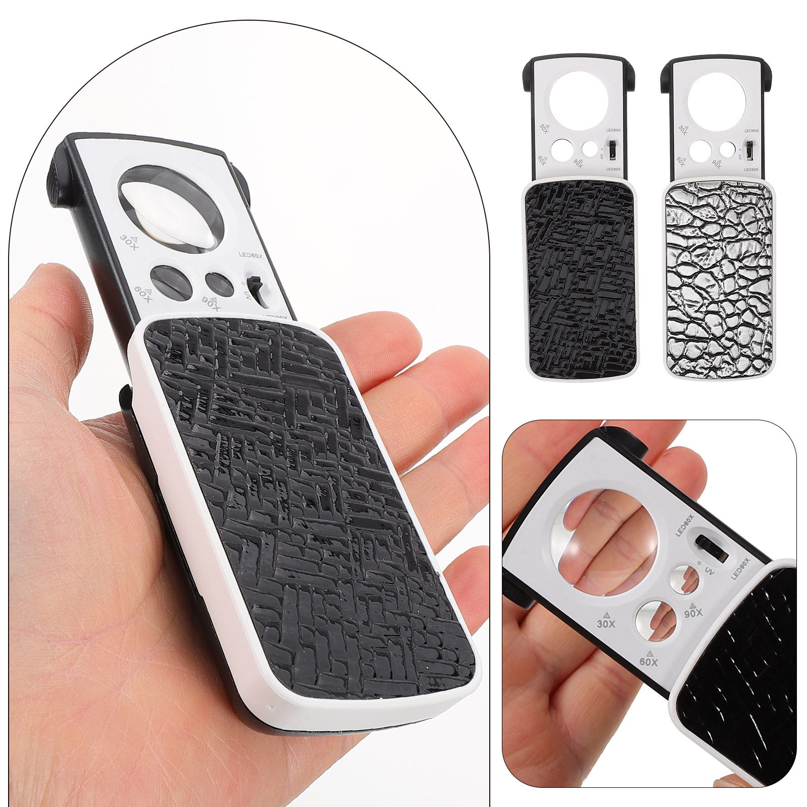 2Pcs LED Magnifying Glass Illu - مراجعة Collectors Coins Jewelry & Watches Of Smithtown Photos وسعره