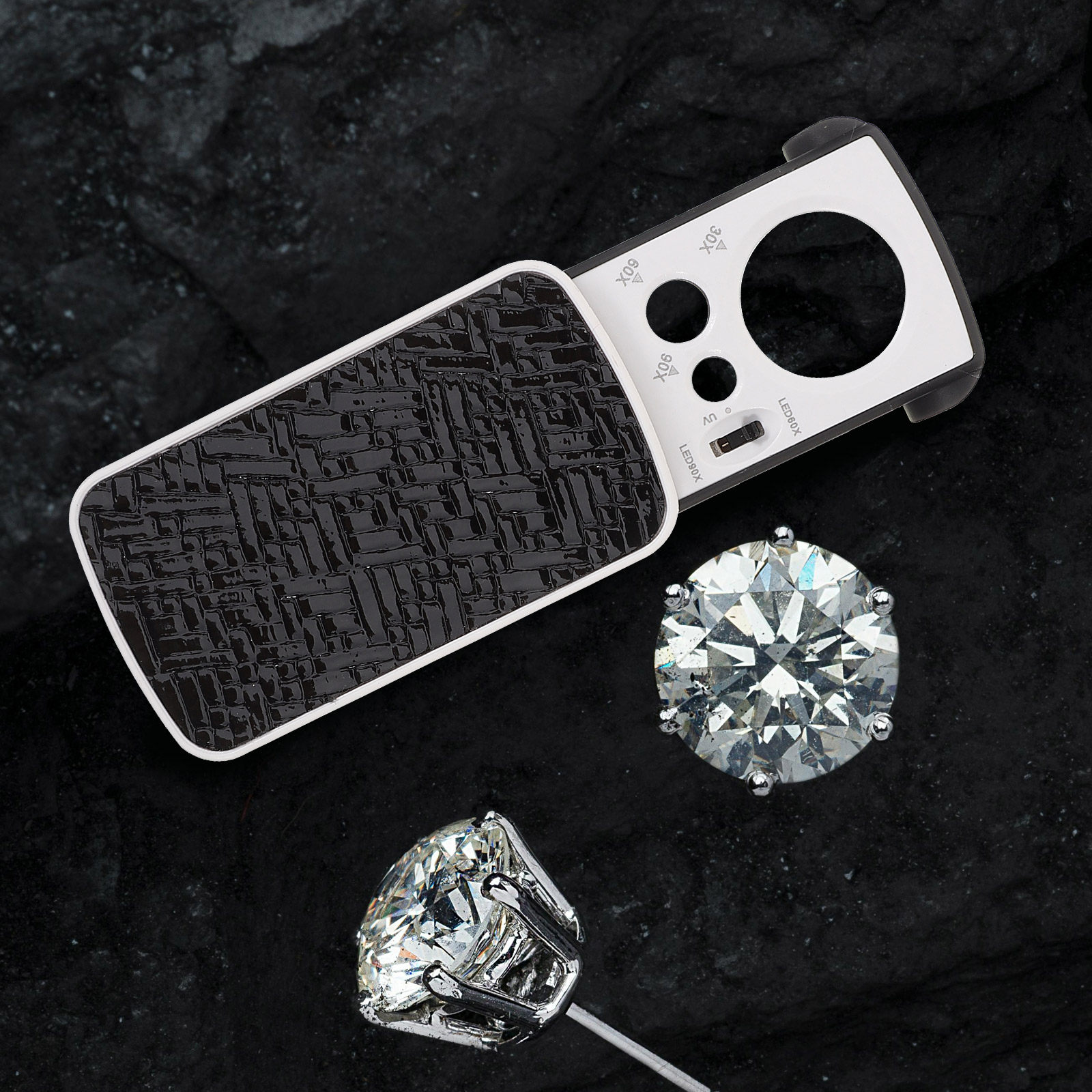 2Pcs LED Magnifying Glass Illu - مراجعة Collectors Coins Jewelry & Watches Of Smithtown Photos وسعره