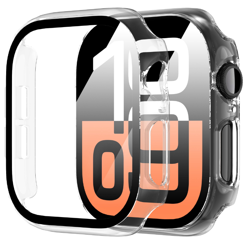 Tempered Glass+Case For Apple  - مراجعة Jewelry Smart Watches وسعره