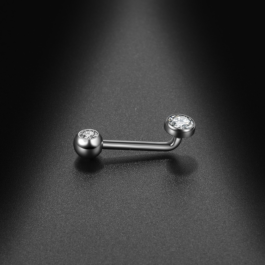 1/10Pcs G23 Titanium Christina - مراجعة Christina Jewelry & Watches Marguerite Ørestik Forgyldt Sølv وسعره