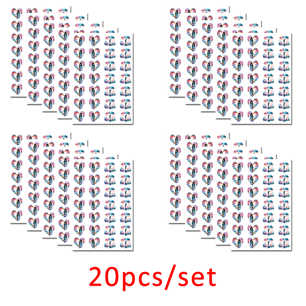 20pcs/set Heart Mother's Day P - مراجعة Jewelry & Watches Sp Z Oo Ul Frezerów 3 وسعره