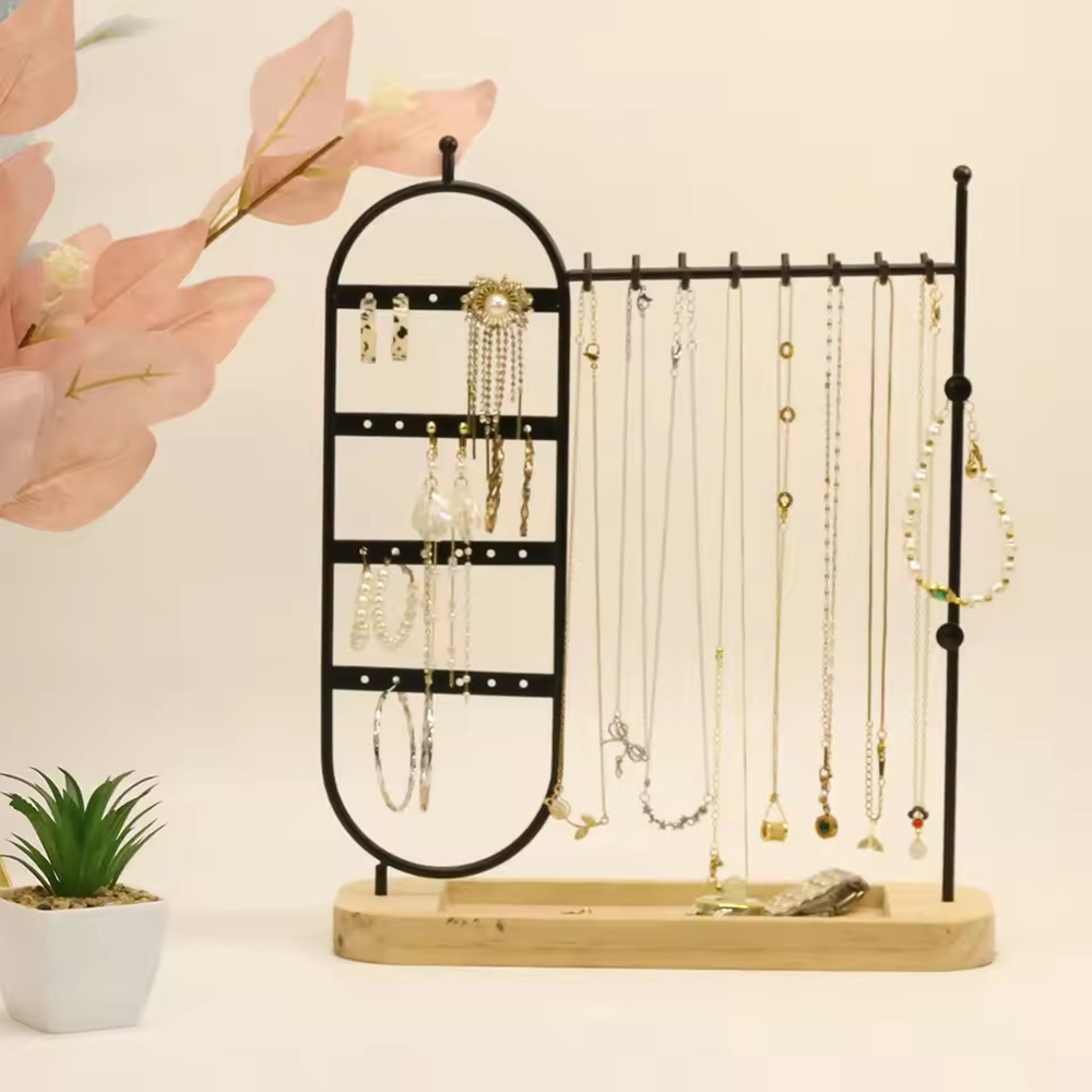 1 desktop solid wood base jewe - مراجعة Jewelry And Watches Store وسعره