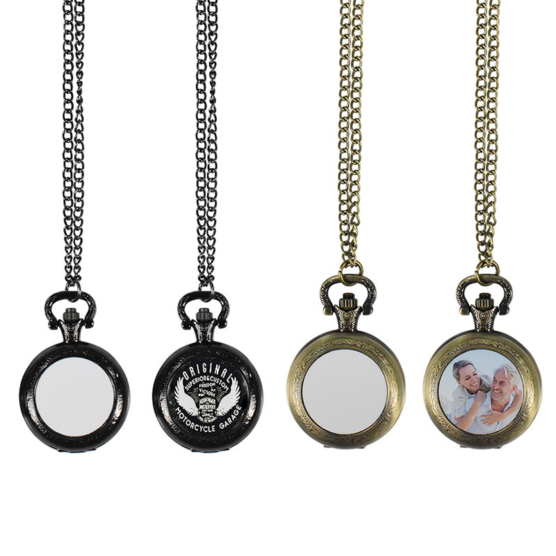 Custom Vintage Metal Pocket Wa - مراجعة Jewelry Watches Men وسعره