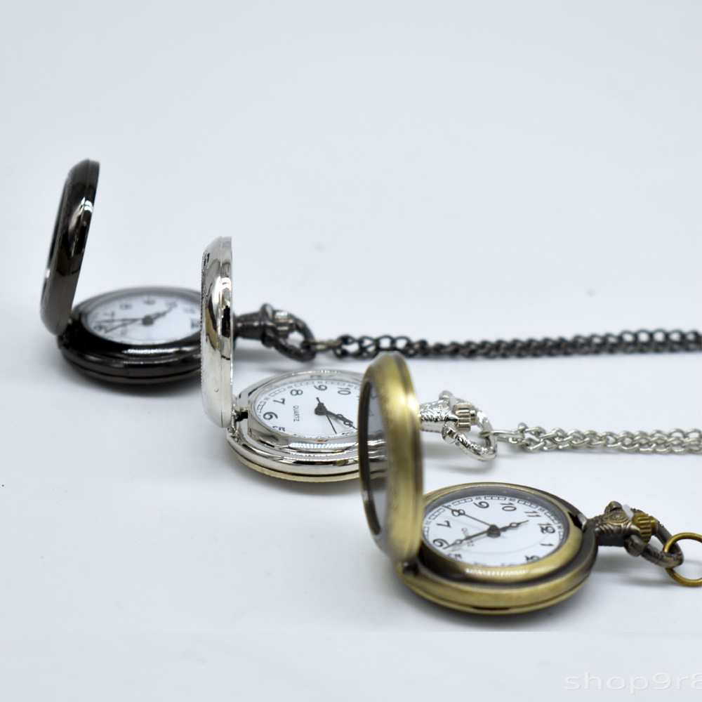 Custom Vintage Metal Pocket Wa - مراجعة Jewelry Watches Men وسعره