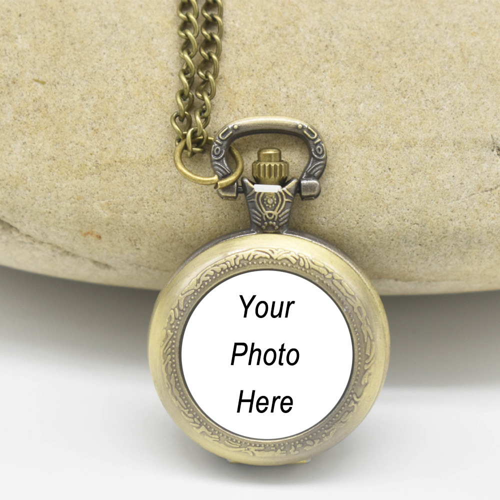 Custom Vintage Metal Pocket Wa - مراجعة Jewelry Watches Men وسعره