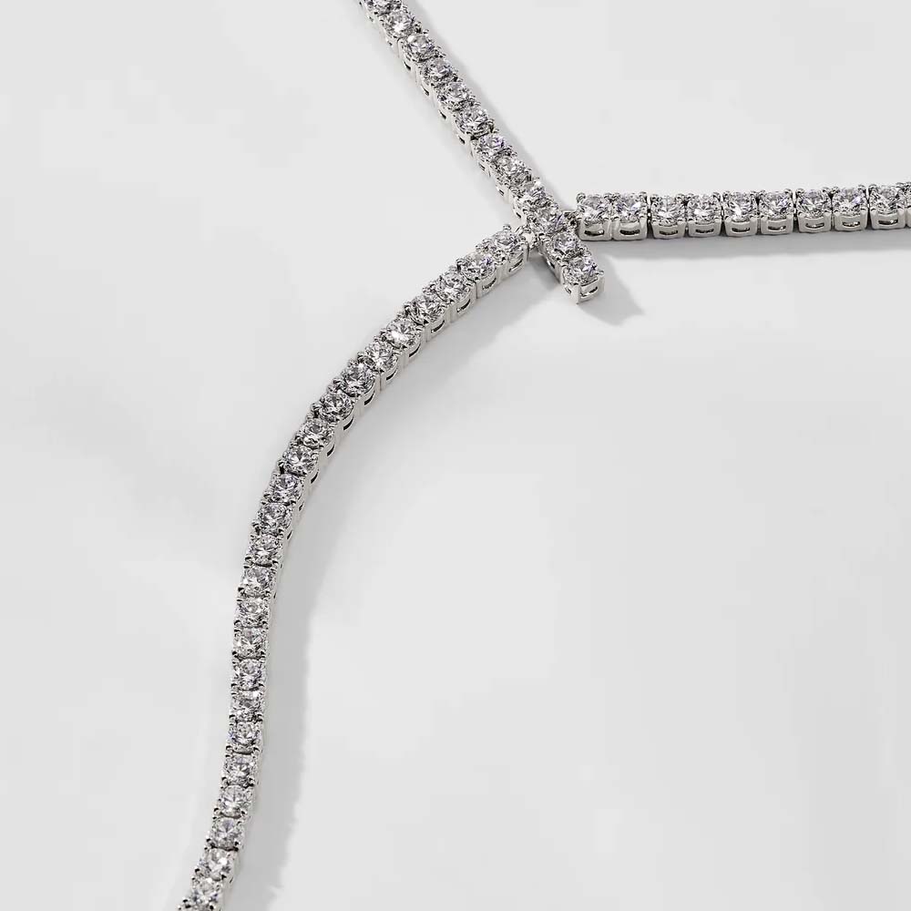 Stonenfans Long Y Shaped Laria - مراجعة Crystal Choker Necklace وسعره