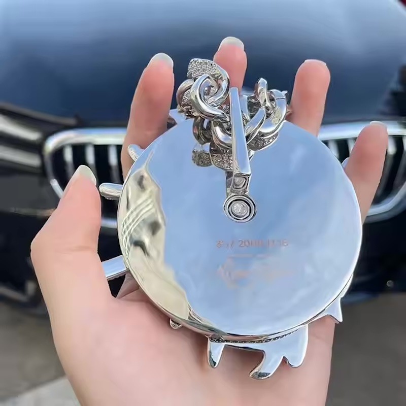 Custom White Gold Plating Ster - مراجعة Hip Hop Chain Necklace وسعره