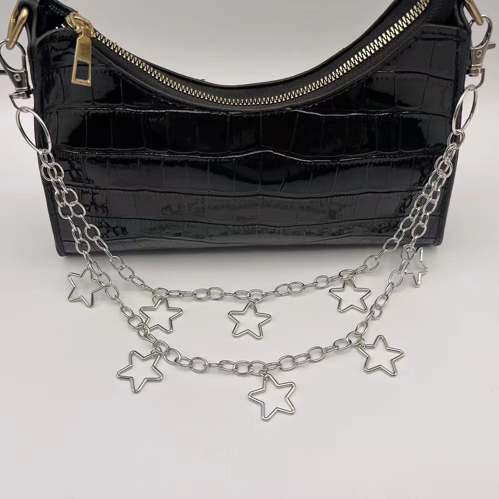 Punk Star Double Layer Waist C - مراجعة Hip Hop Chain Necklace وسعره