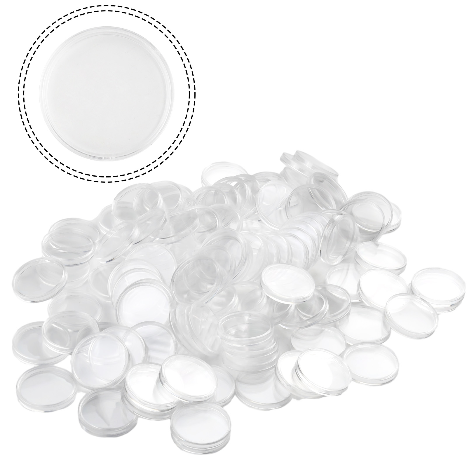 100 Clear Plastic Coin Capsule - مراجعة Collectors Coins Jewelry & Watches Of Smithtown Photos وسعره