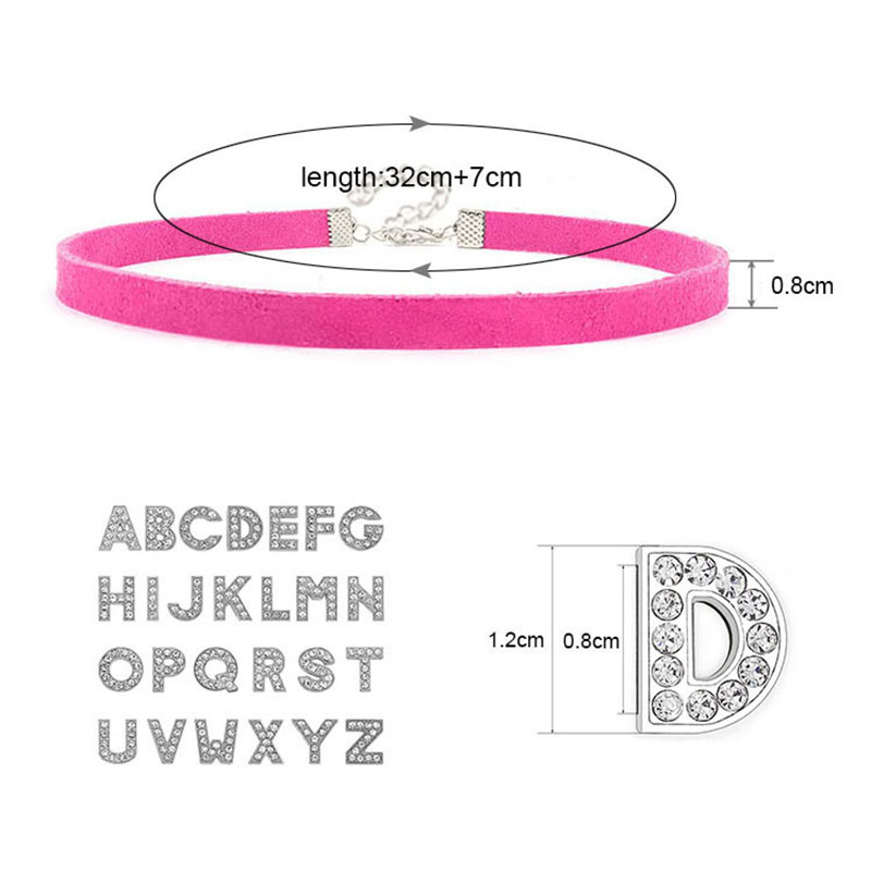 Sexy Hot Rhinestone Letters I  - مراجعة Crystal Choker Necklace وسعره