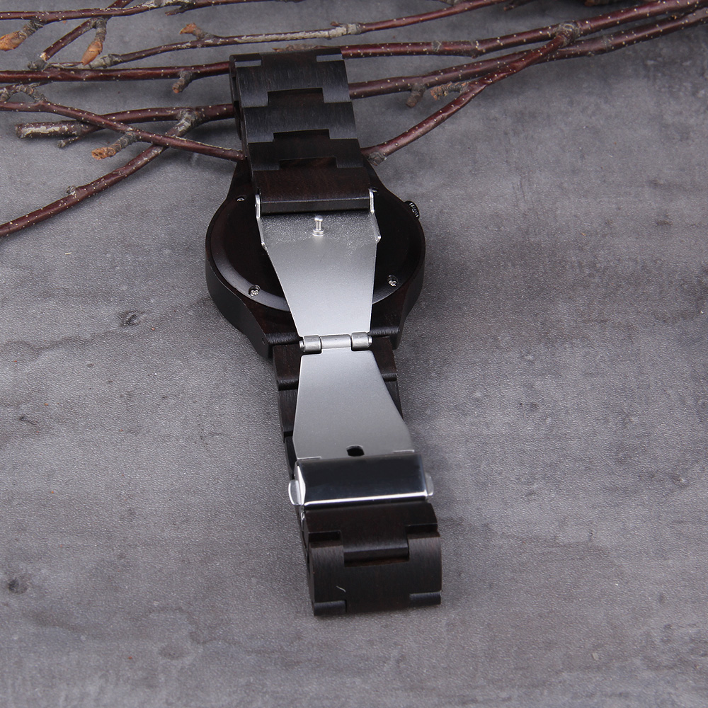 Handmade  Wooden Watches Man W - مراجعة Jewelry Watches Men وسعره
