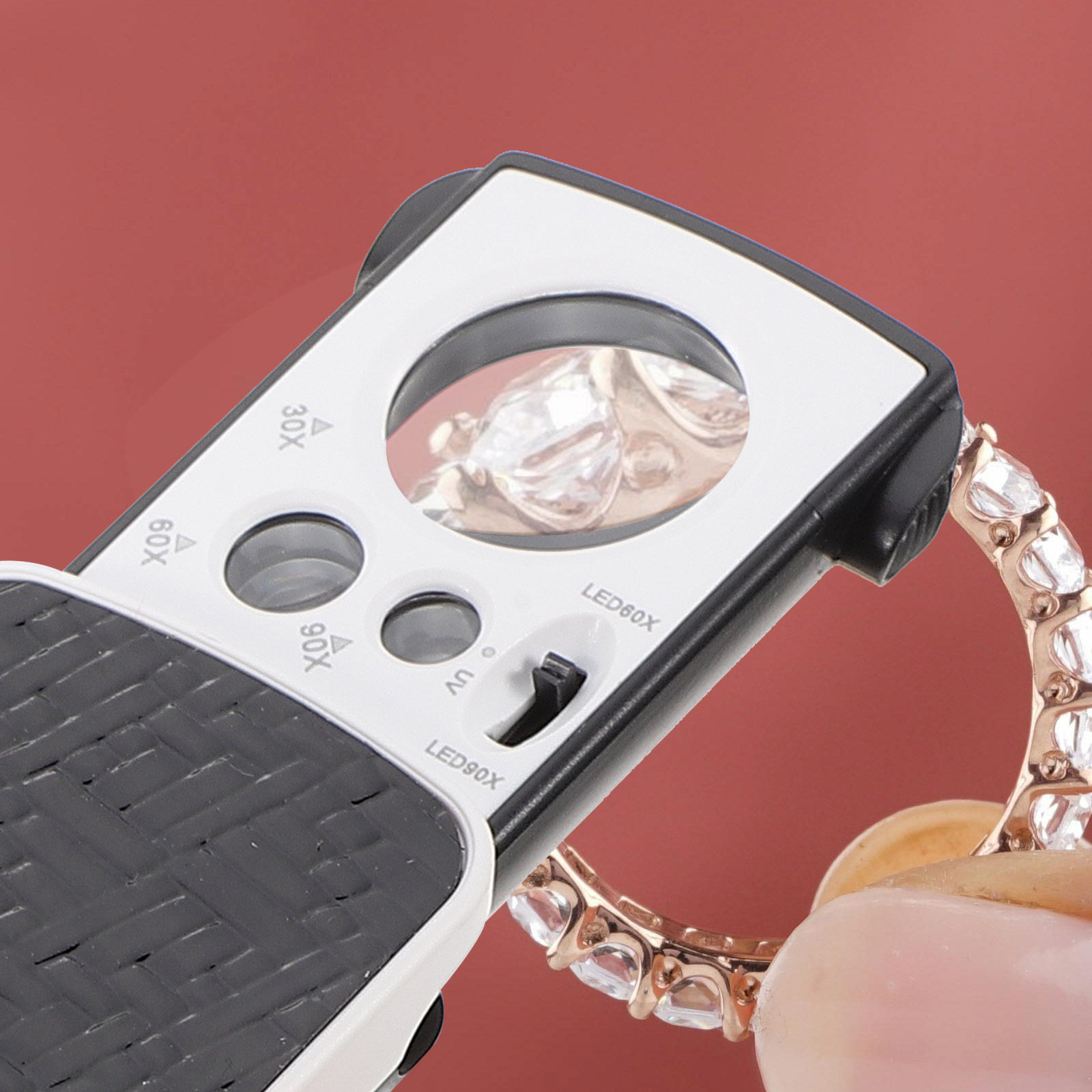 2Pcs Jewelry Magnifier LED Por - مراجعة Collectors Coins Jewelry & Watches Of Smithtown Photos وسعره