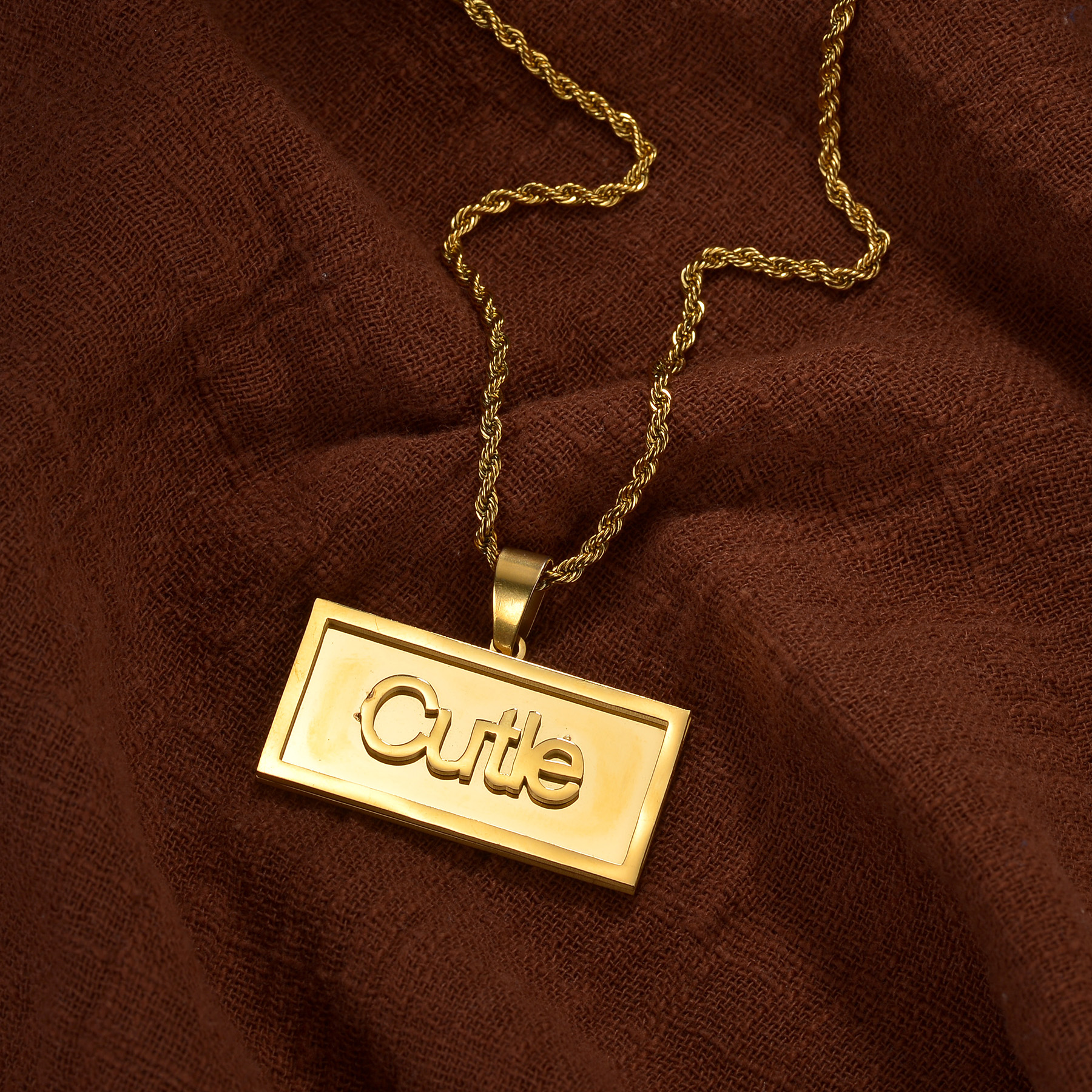 Custom Name Hip Hop Necklace f - مراجعة Hip Hop Chain Necklace وسعره