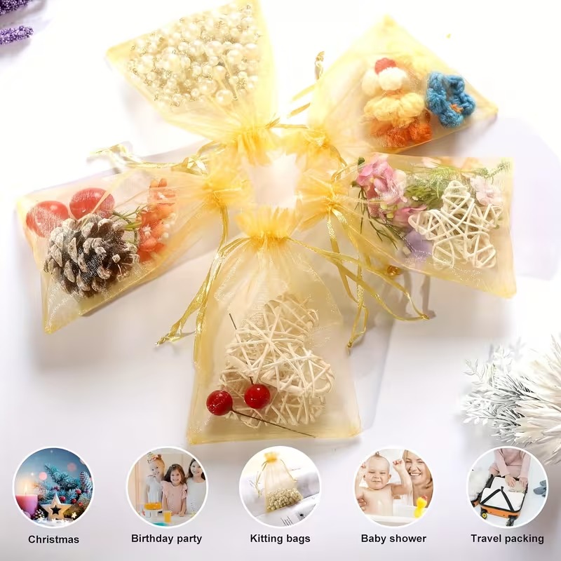 500pcs GOLD Organza Jewelry Po - مراجعة Eve Jewelry & Watches Distribuidor Oficial Rolex وسعره