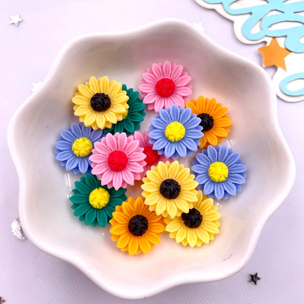30Pcs Resin Colorful 15mm Sunf - مراجعة Paradise Jewelry & Watches Llc Miami Photos وسعره