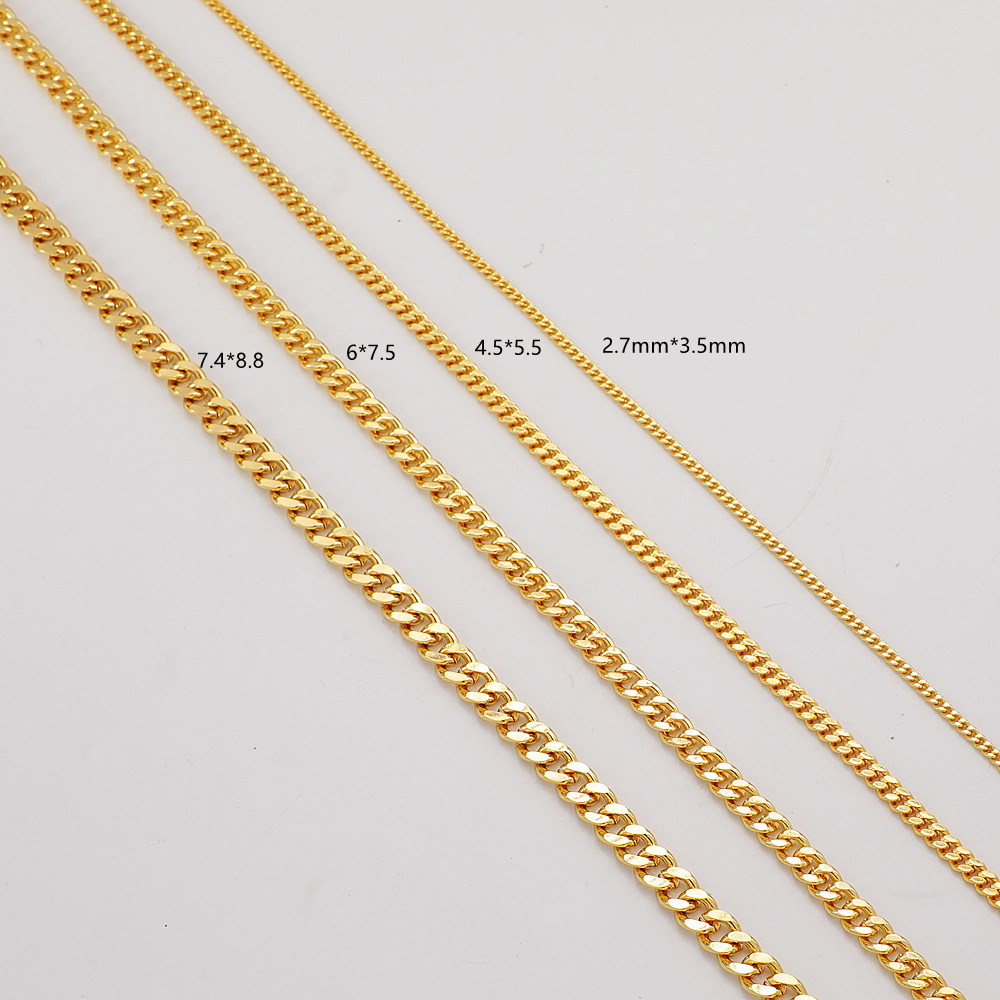 WT-BC202 European Hip-hop 18K  - مراجعة Hip Hop Chain Necklace وسعره