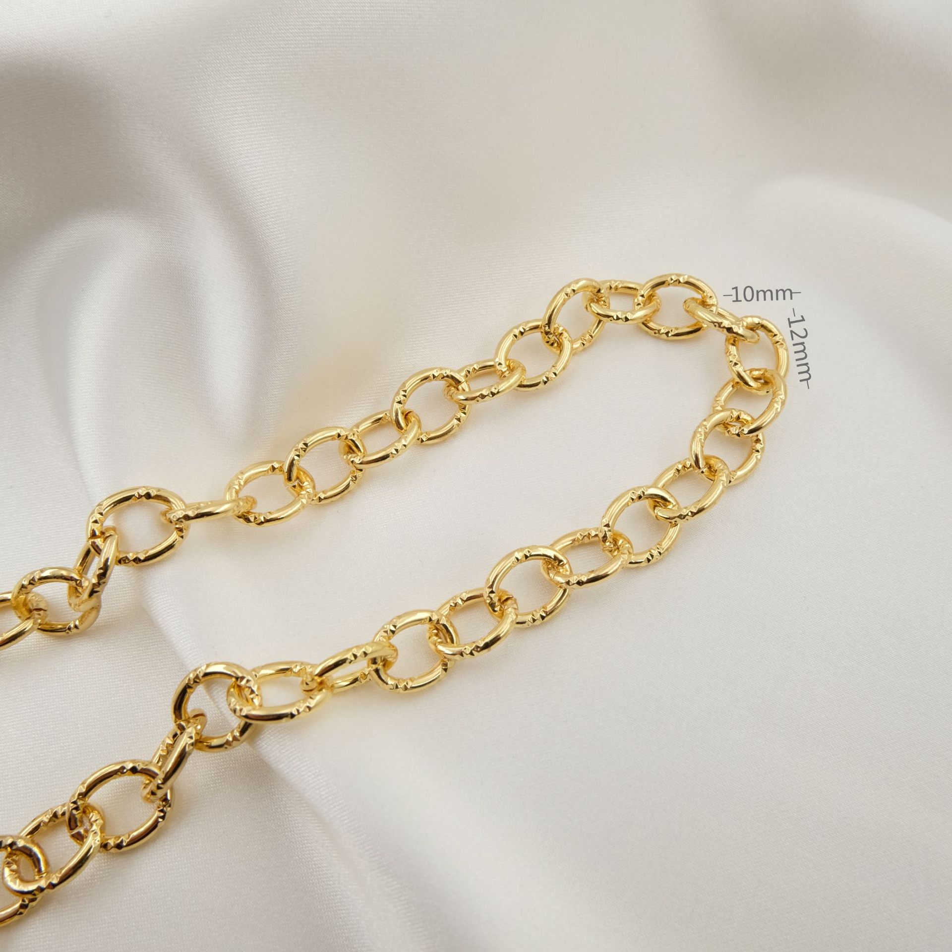 WT-BC199 18K Gold Plated Coppe - مراجعة Hip Hop Chain Necklace وسعره