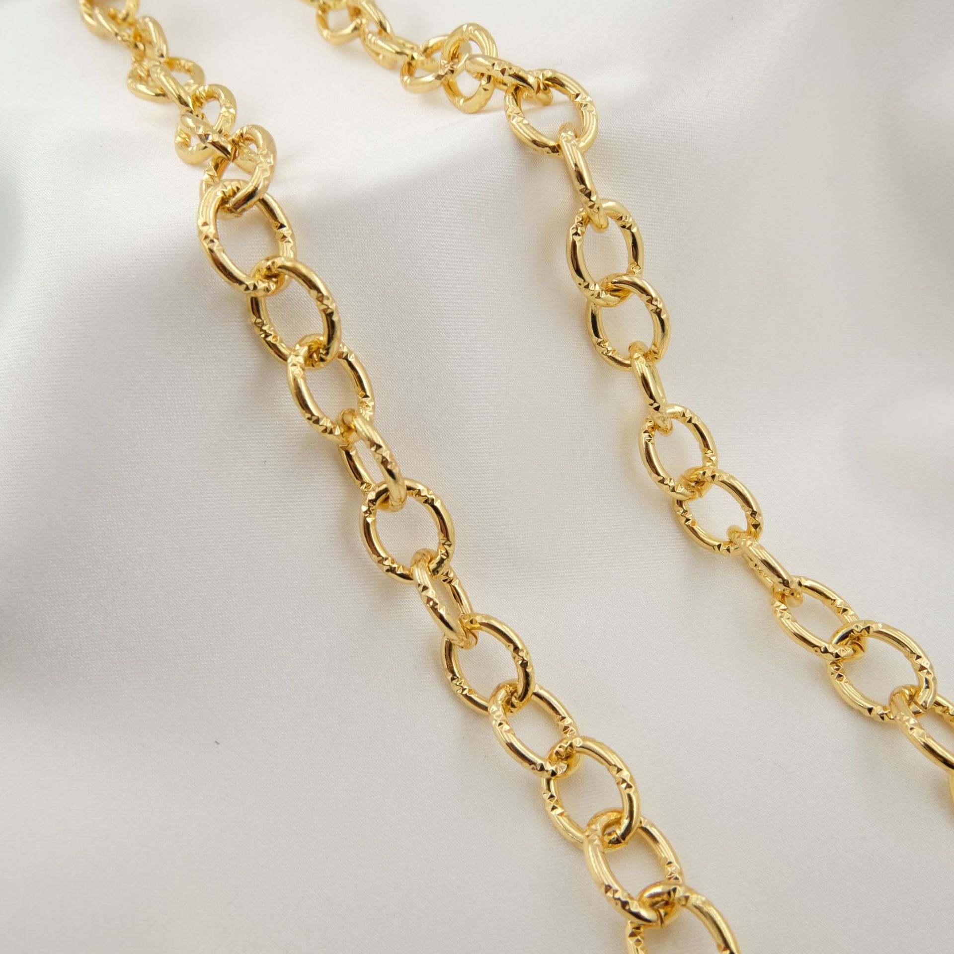 WT-BC199 18K Gold Plated Coppe - مراجعة Hip Hop Chain Necklace وسعره