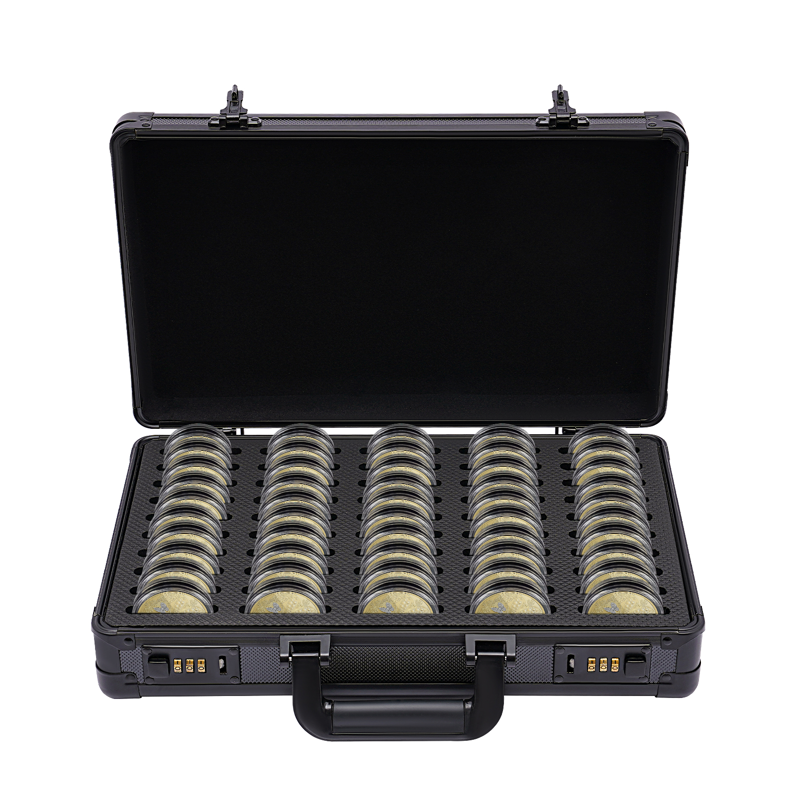 50-Compartment Coin Holder, Pr - مراجعة Collectors Coins Jewelry & Watches Of Smithtown Photos وسعره