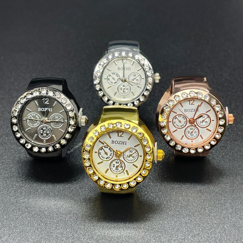 Creative Vintage Rhinestone Ri - مراجعة Jewelry Watches Men وسعره