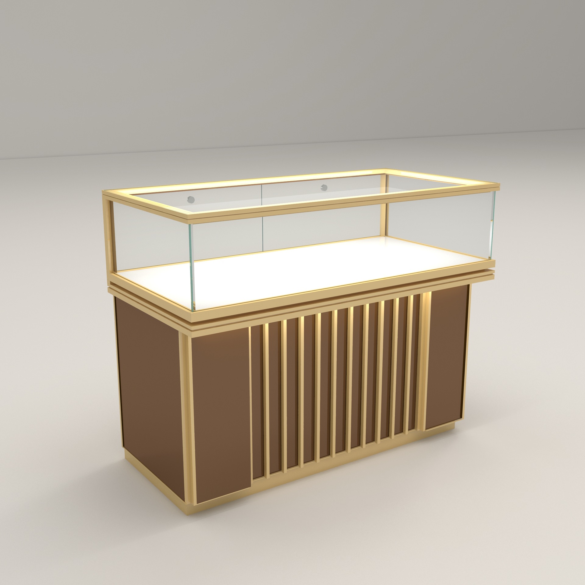 Glass jewelry display cabinet  - مراجعة Jewelry And Watches Store وسعره