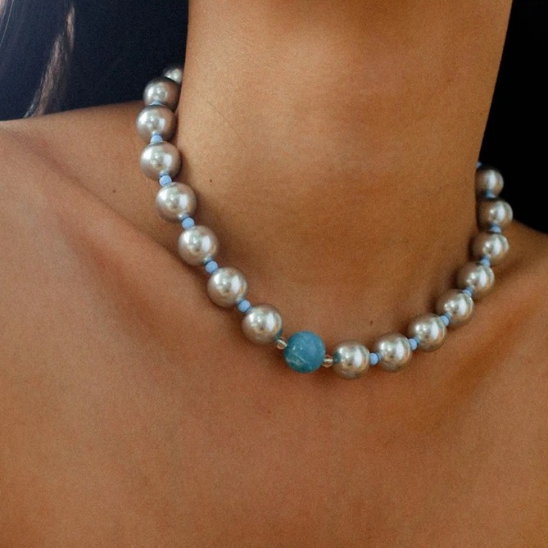 Europe America Fashion Romanti - مراجعة Crystal Choker Necklace وسعره