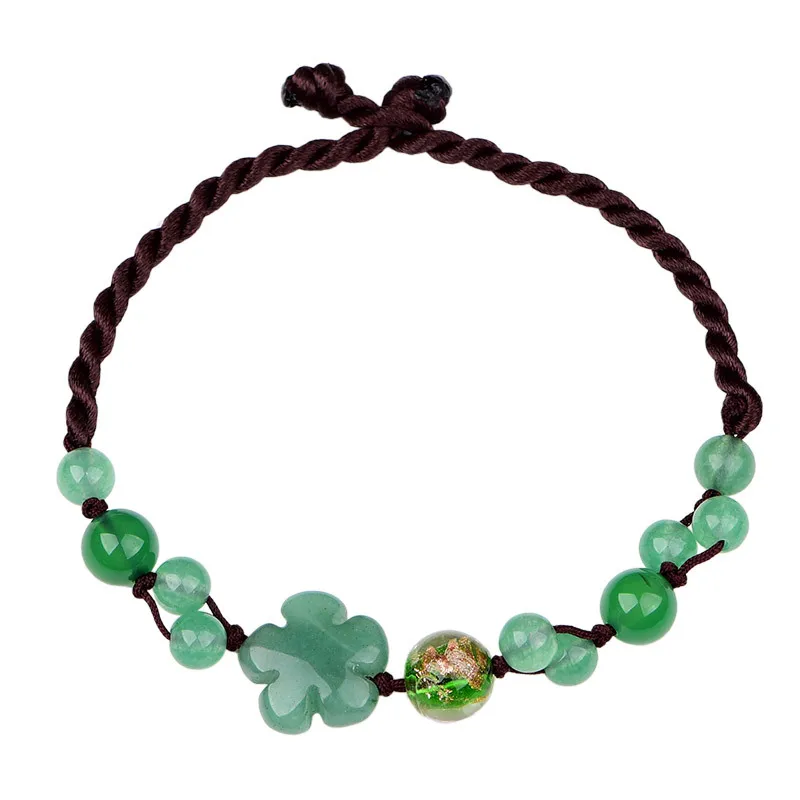 Jade Flower Anklets for Women  - مراجعة Luxury Gifts Jewelry & Watches Namfleg Mostar وسعره