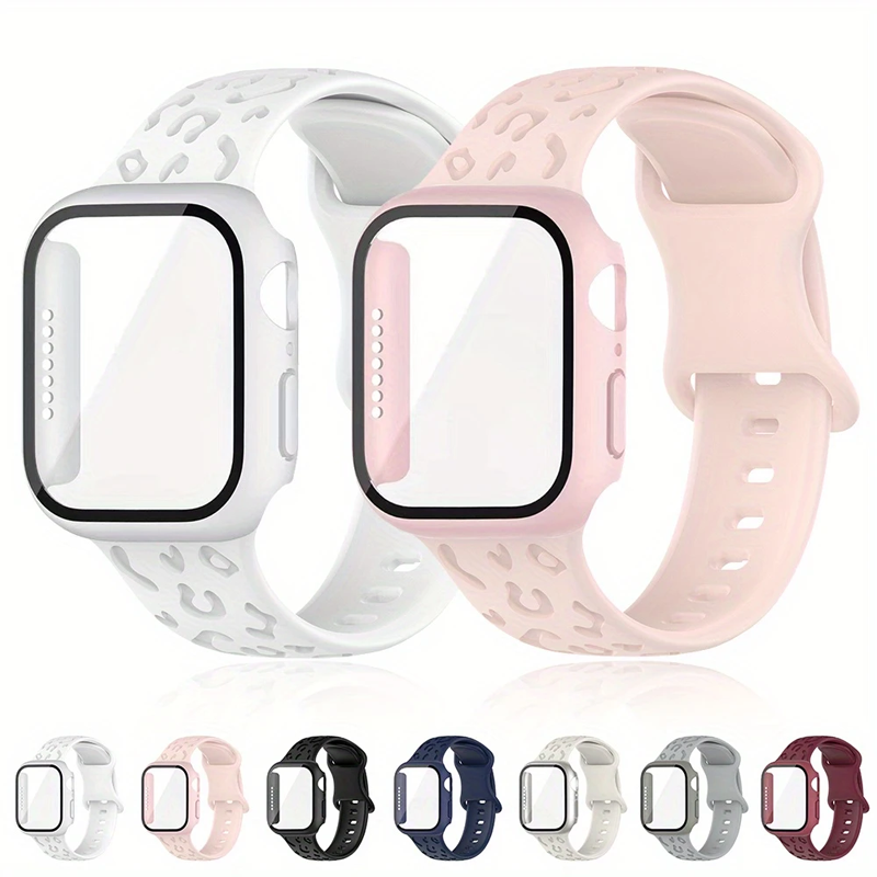 Glass+Case+Strap for Apple Wat - مراجعة Jewelry Smart Watches وسعره