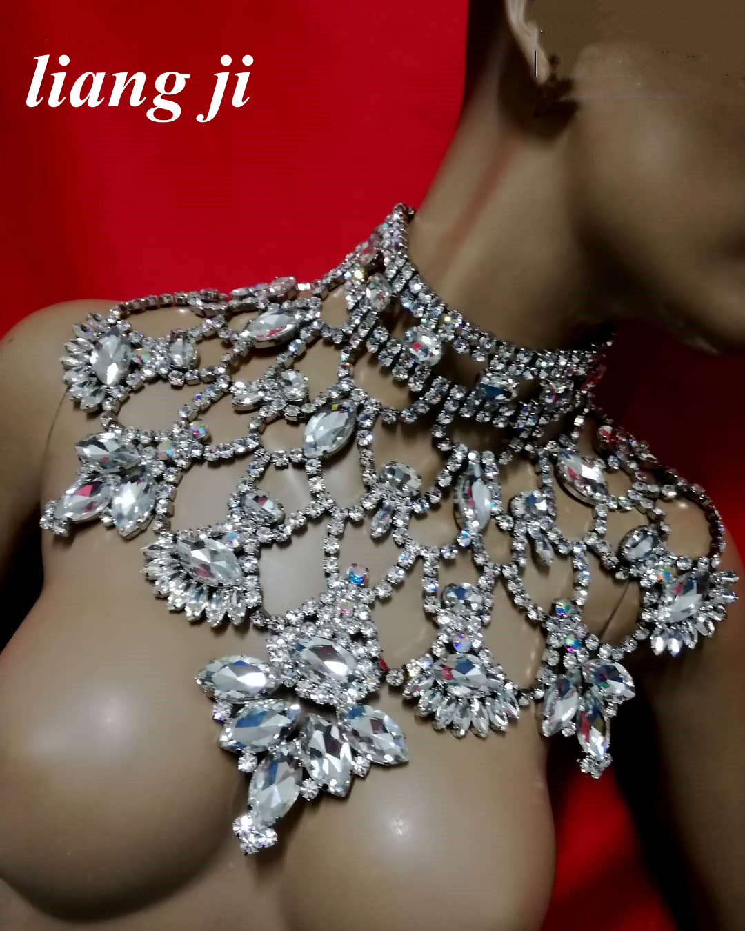 Necklace For Women Crystal Nec - مراجعة Crystal Choker Necklace وسعره