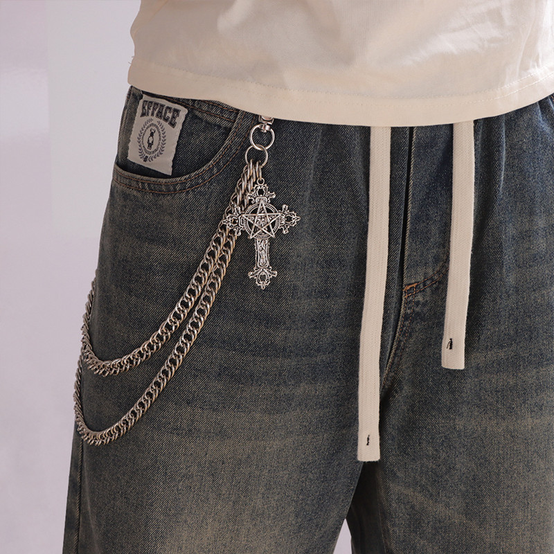 Fashion Punk Metal Pants Chain - مراجعة Hip Hop Chain Necklace وسعره