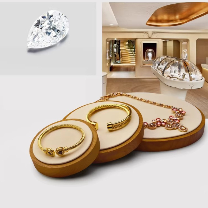 Solid Wood Jewelry Display Tra - مراجعة Jewelry And Watches Store وسعره