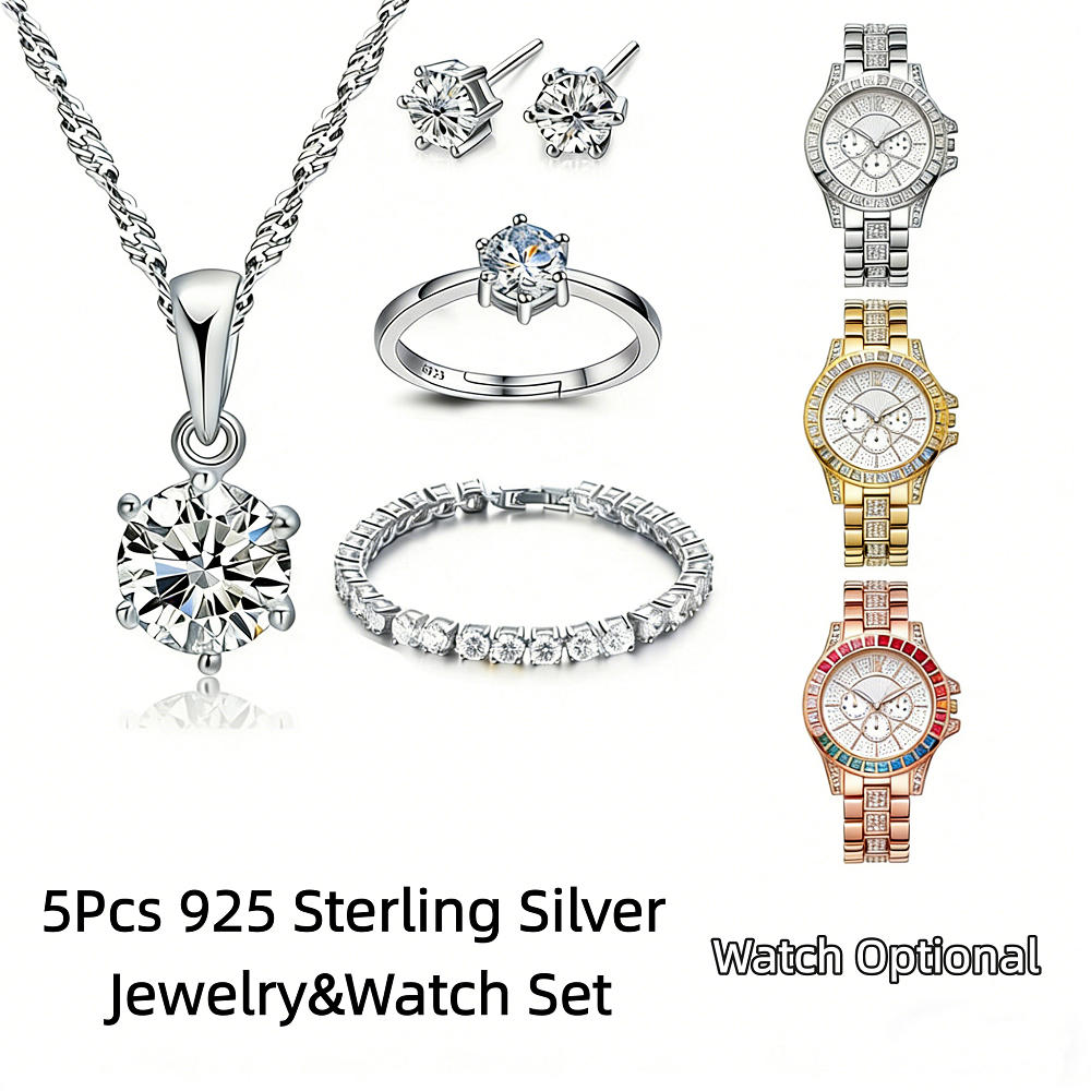 Exquisite 925 Sterling Silver  - مراجعة Best Jewelry Watches Women وسعره