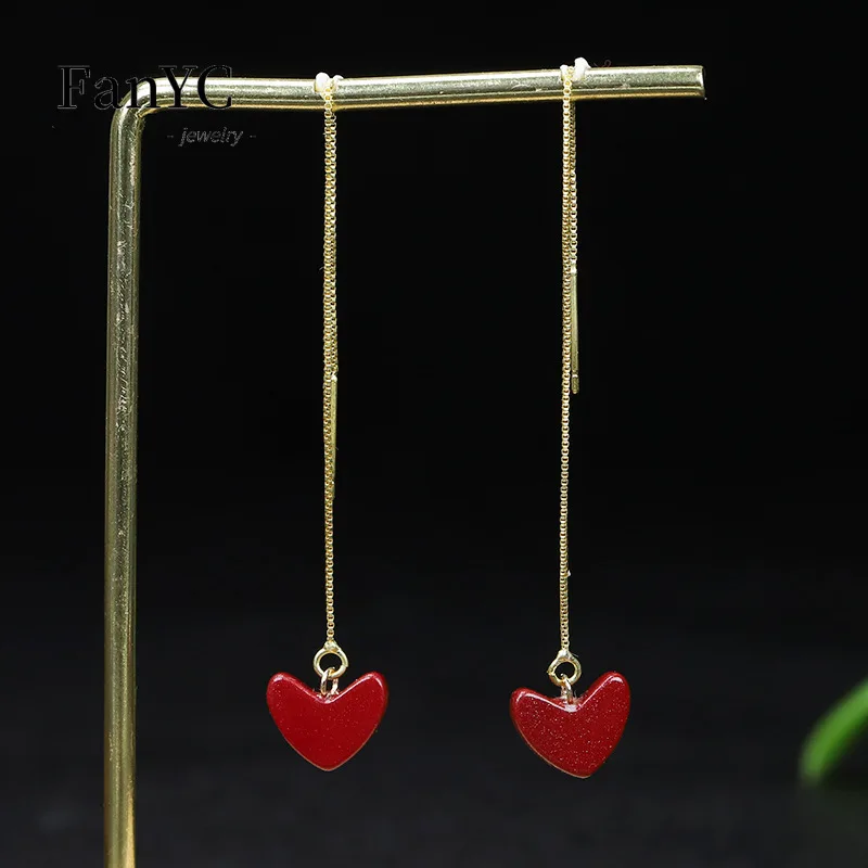 Natural V-shaped Cinnabar Love - مراجعة Luxury Gifts Jewelry & Watches Namfleg Mostar وسعره