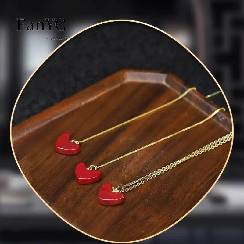 Natural V-shaped Cinnabar Love - مراجعة Luxury Gifts Jewelry & Watches Namfleg Mostar وسعره