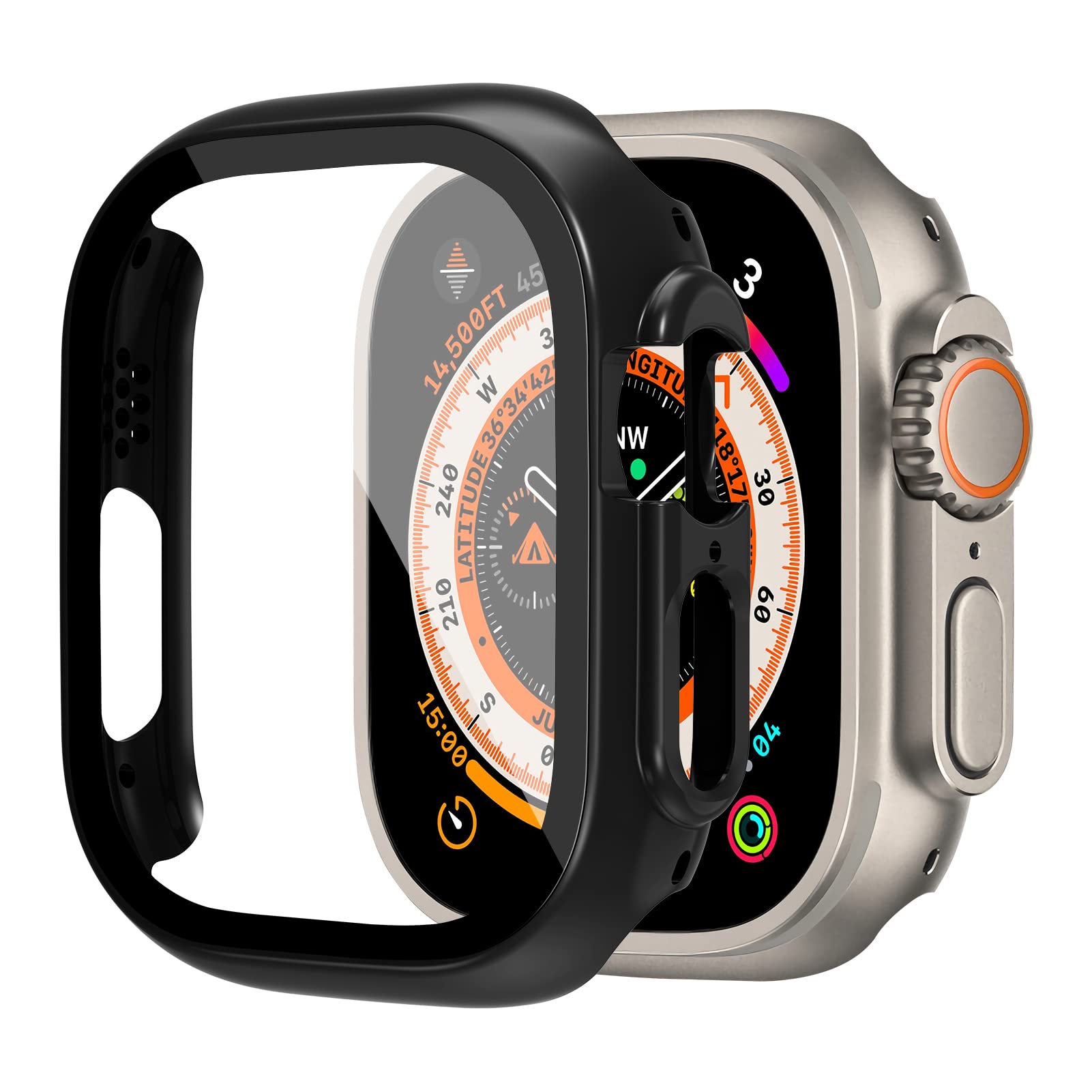 Glass+case For Apple Watch Ult - مراجعة Jewelry Smart Watches وسعره