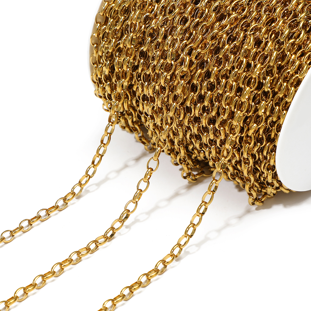 1 Meter Stainless Steel O Shap - مراجعة Hip Hop Chain Necklace وسعره