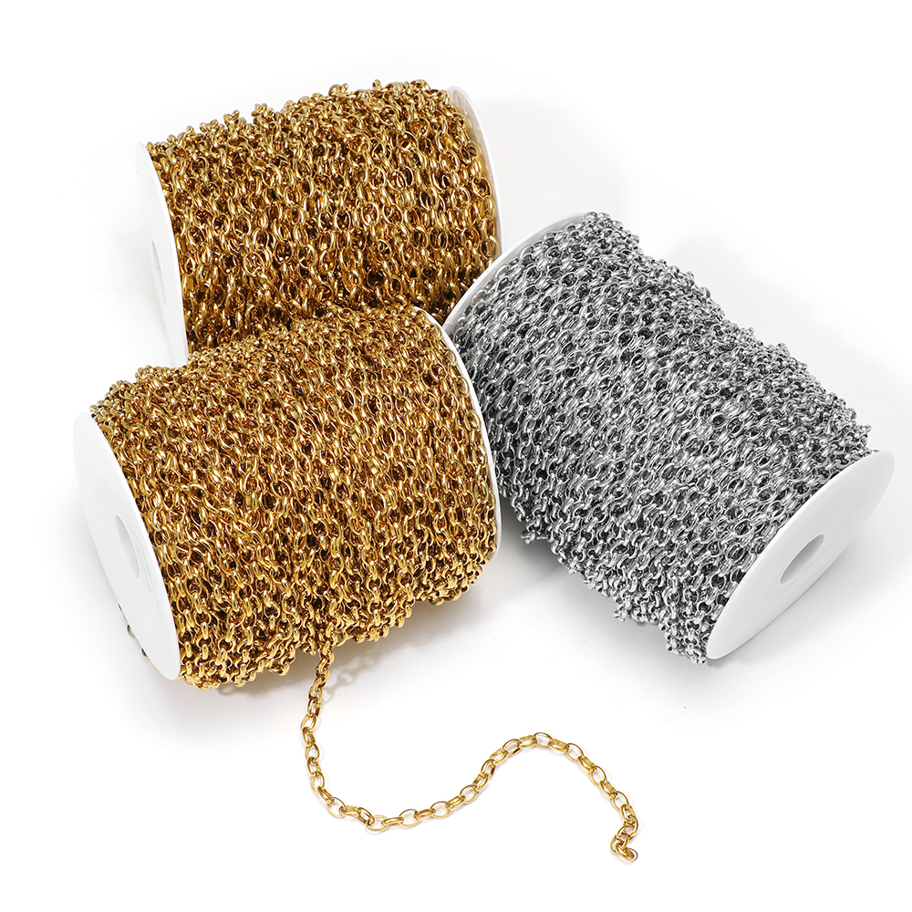 1 Meter Stainless Steel O Shap - مراجعة Hip Hop Chain Necklace وسعره