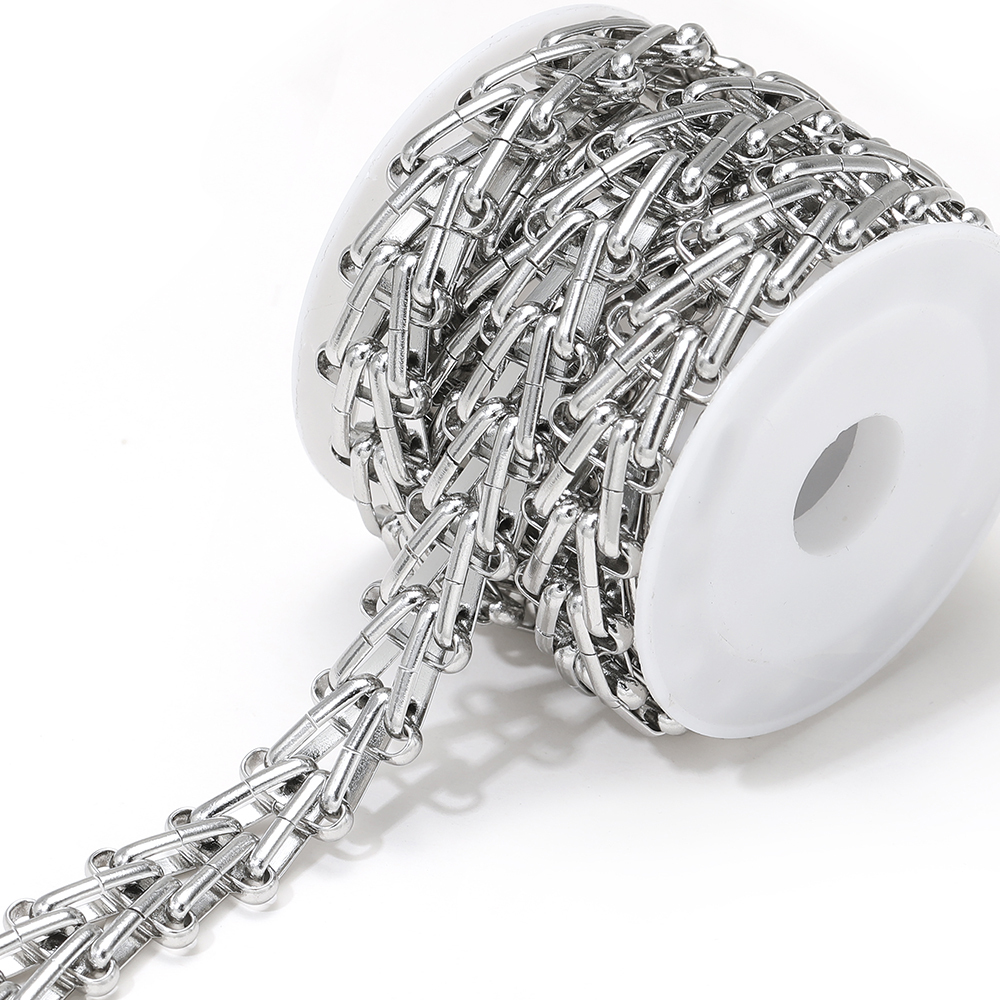 1 Meter Stainless Steel Heavy  - مراجعة Hip Hop Chain Necklace وسعره