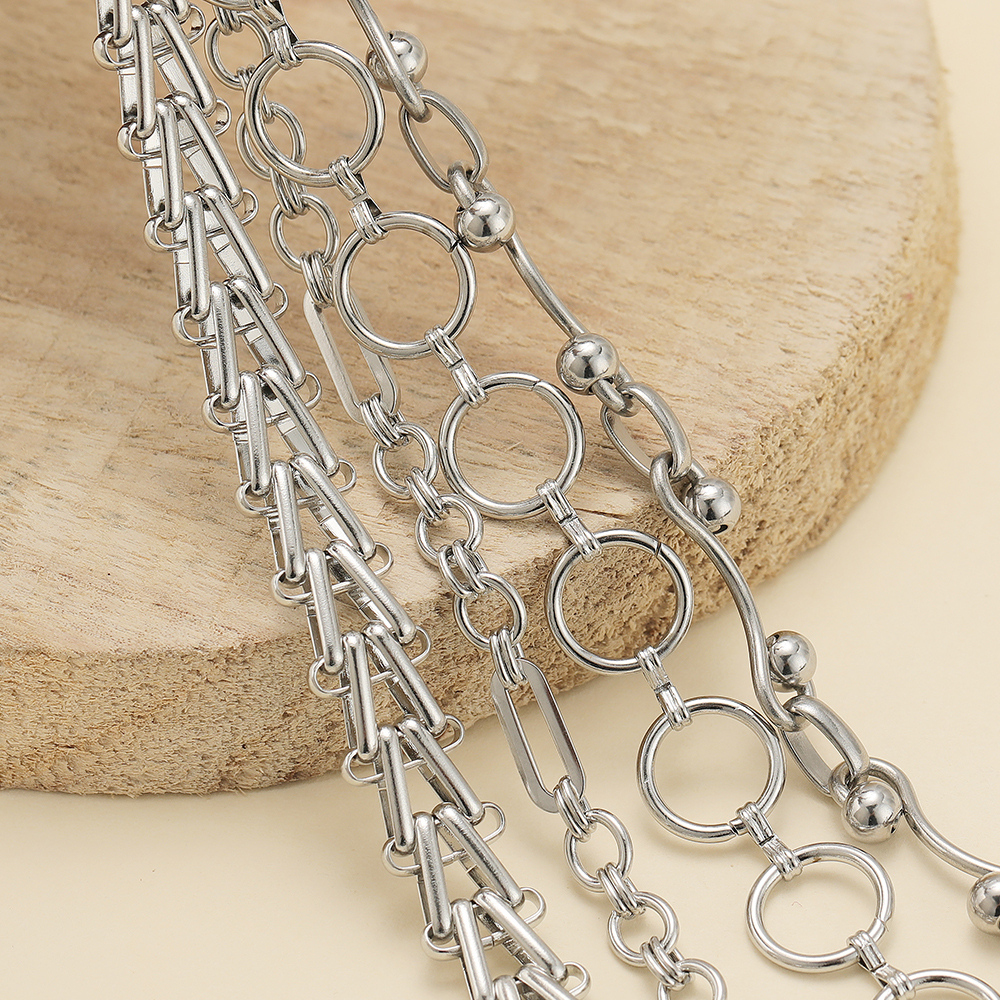 1 Meter Stainless Steel Heavy  - مراجعة Hip Hop Chain Necklace وسعره