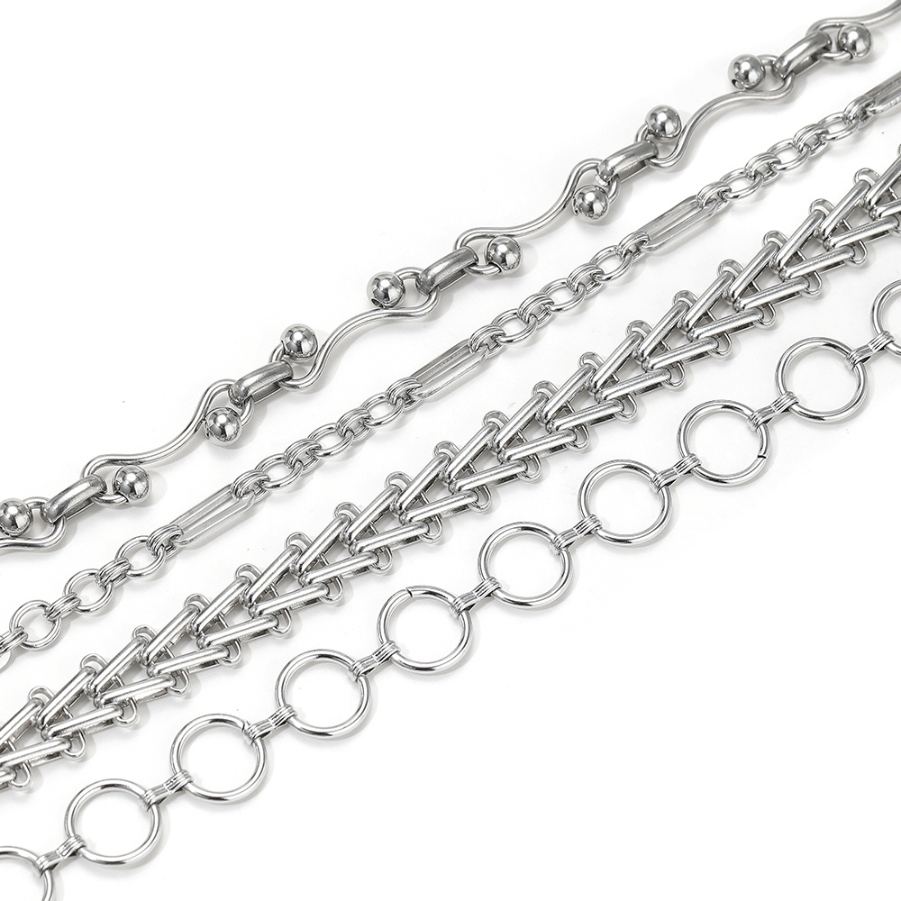 1 Meter Stainless Steel Heavy  - مراجعة Hip Hop Chain Necklace وسعره