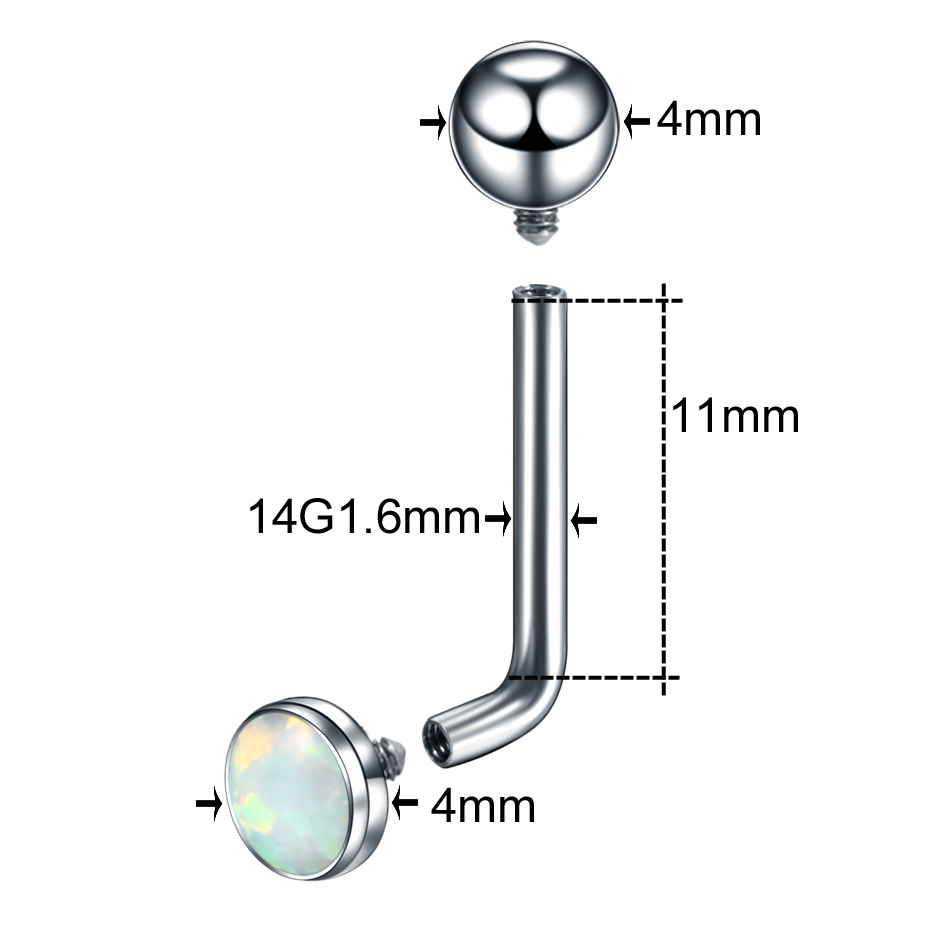 1PC ASTM F136 Titanium Christi - مراجعة Christina Jewelry & Watches Marguerite Ørestik Forgyldt Sølv وسعره