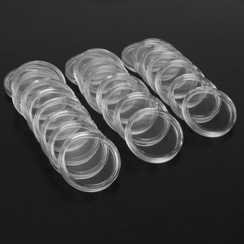 100 Clear Round Coin Holders 3 - مراجعة Collectors Coins Jewelry & Watches Of Smithtown Photos وسعره