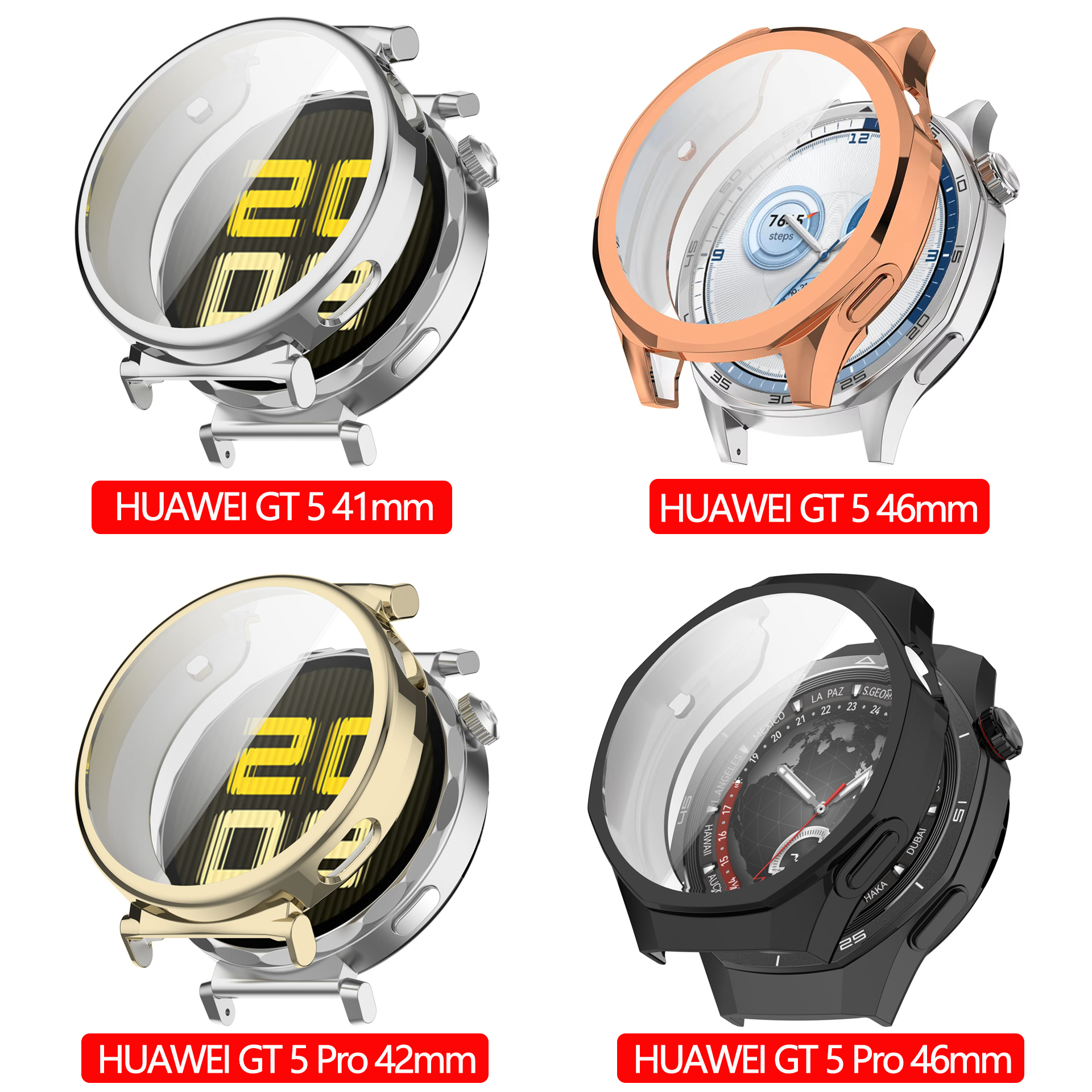 Case For HUAWEI Watch GT 5/5 P - مراجعة Jewelry Smart Watches وسعره