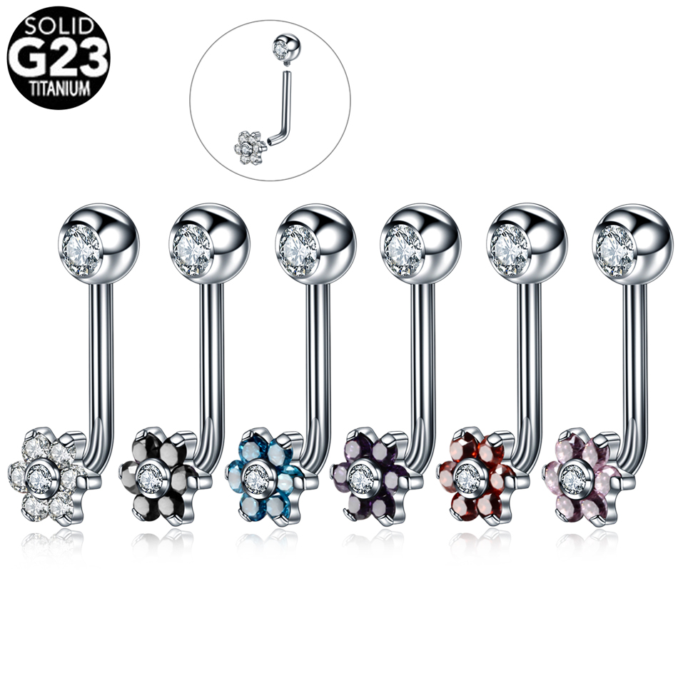 1PC Titanium Christina Piercin - مراجعة Christina Jewelry & Watches Marguerite Ørestik Forgyldt Sølv وسعره