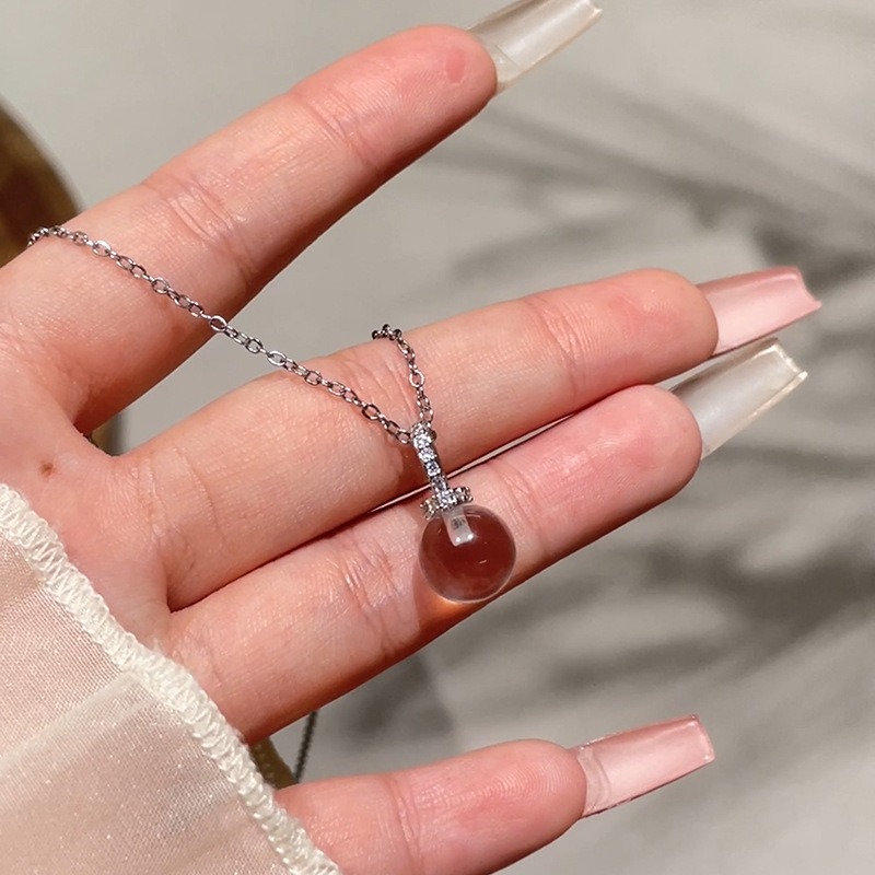 925 Sterling Silver Simple Tra - مراجعة Crystal Choker Necklace وسعره