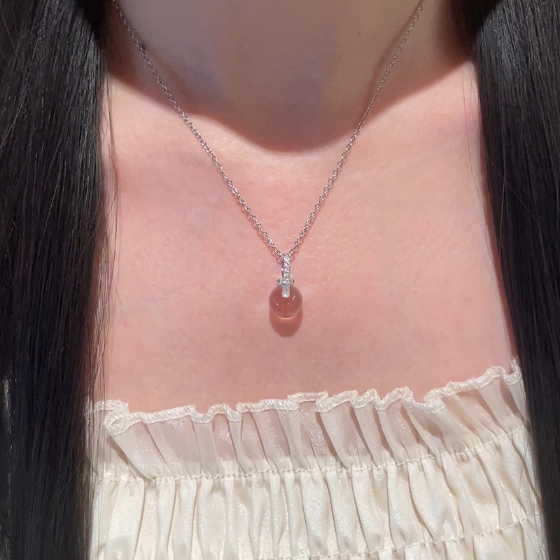 925 Sterling Silver Simple Tra - مراجعة Crystal Choker Necklace وسعره
