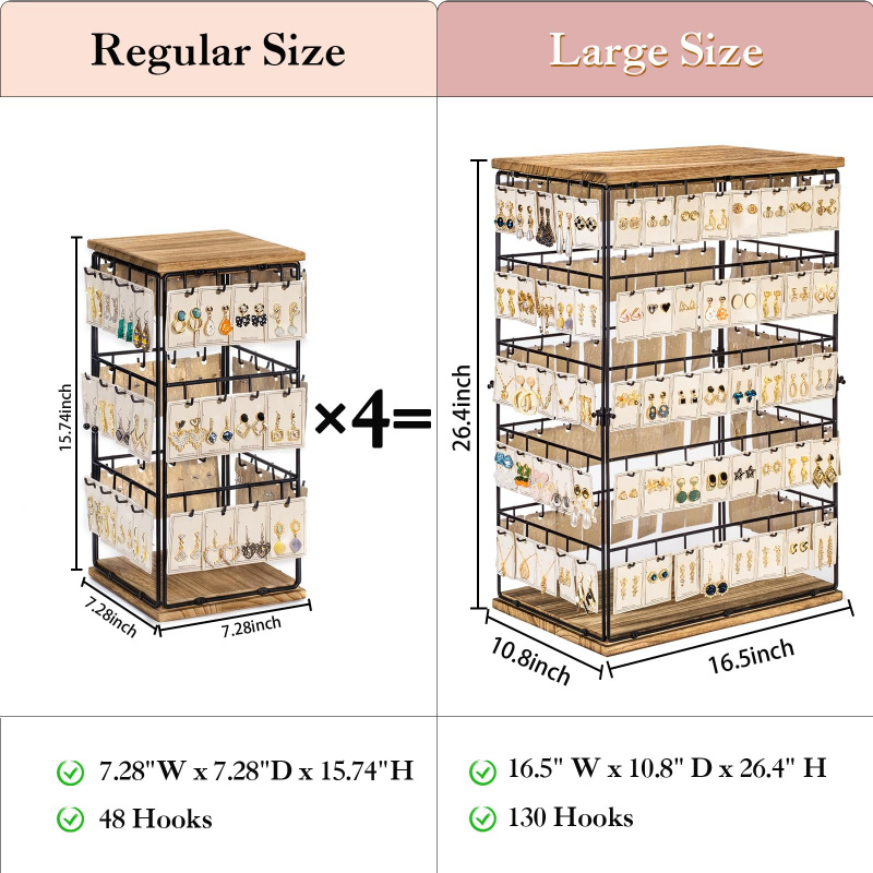 custom.Shelf Rack Wood Metal J - مراجعة Jewelry And Watches Store وسعره