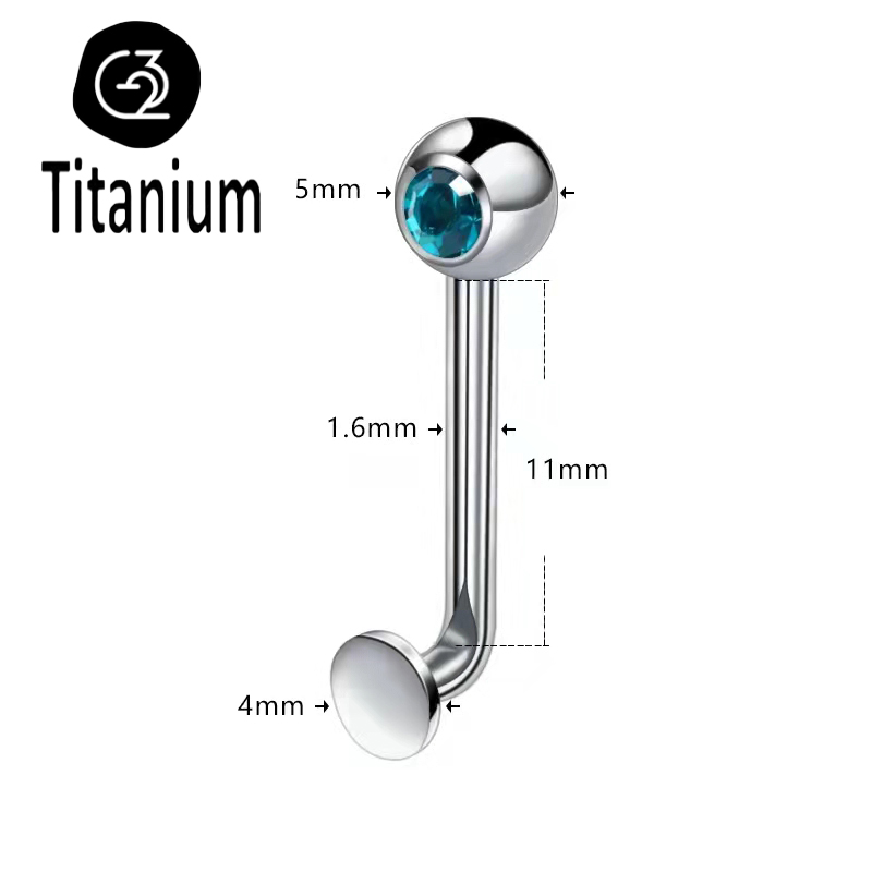 ASTM F136 Titanium Piercing Ch - مراجعة Christina Jewelry & Watches Marguerite Ørestik Forgyldt Sølv وسعره