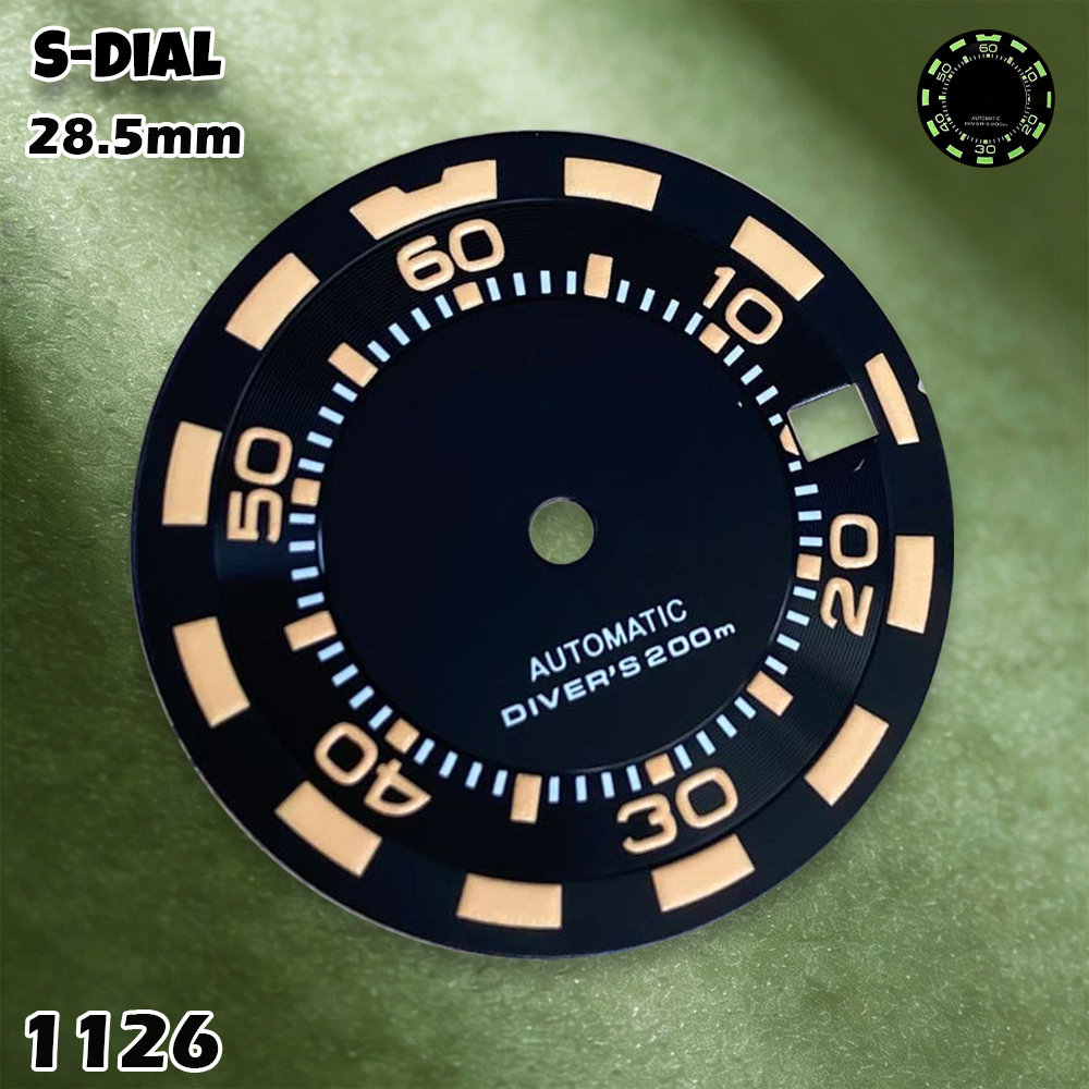 NH 28.5mm S Logo New Diver's d - مراجعة Watches & Jewelry Repair Center Photos وسعره