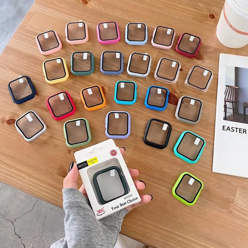Glass+cover For Apple Watch Ca - مراجعة Jewelry Smart Watches وسعره